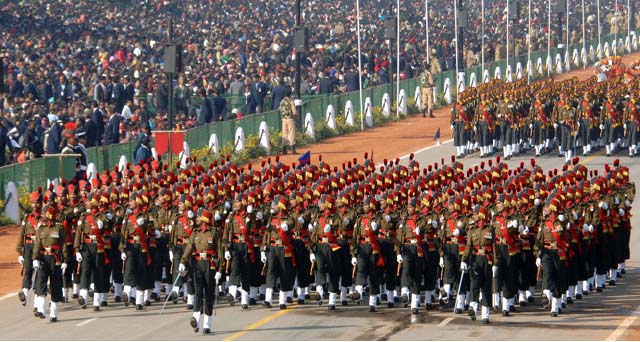 India Displays Military Might at Republic Day Parade